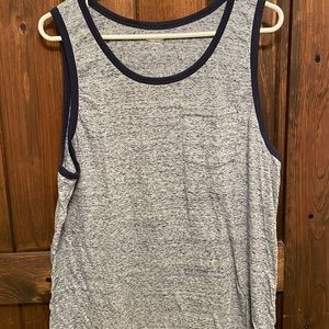 Set of 2 Men's Old Navy soft wash tank tops - Size large, color Blue